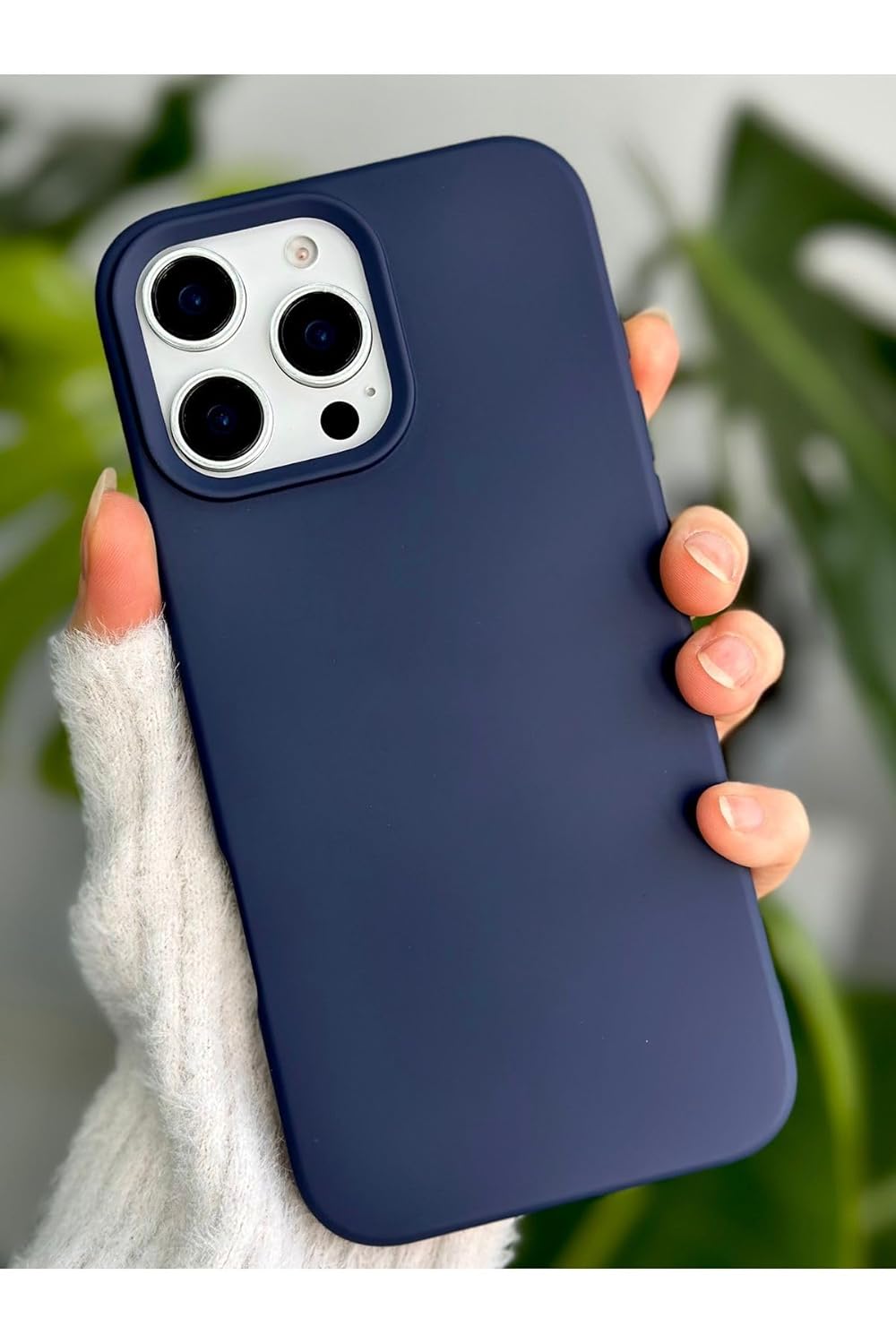 Go Aksesuar Iphone 16 Promax ile Uyumlu Içi Kadife Esnek Silikon Leke Tutmaz Lansman Kılıf