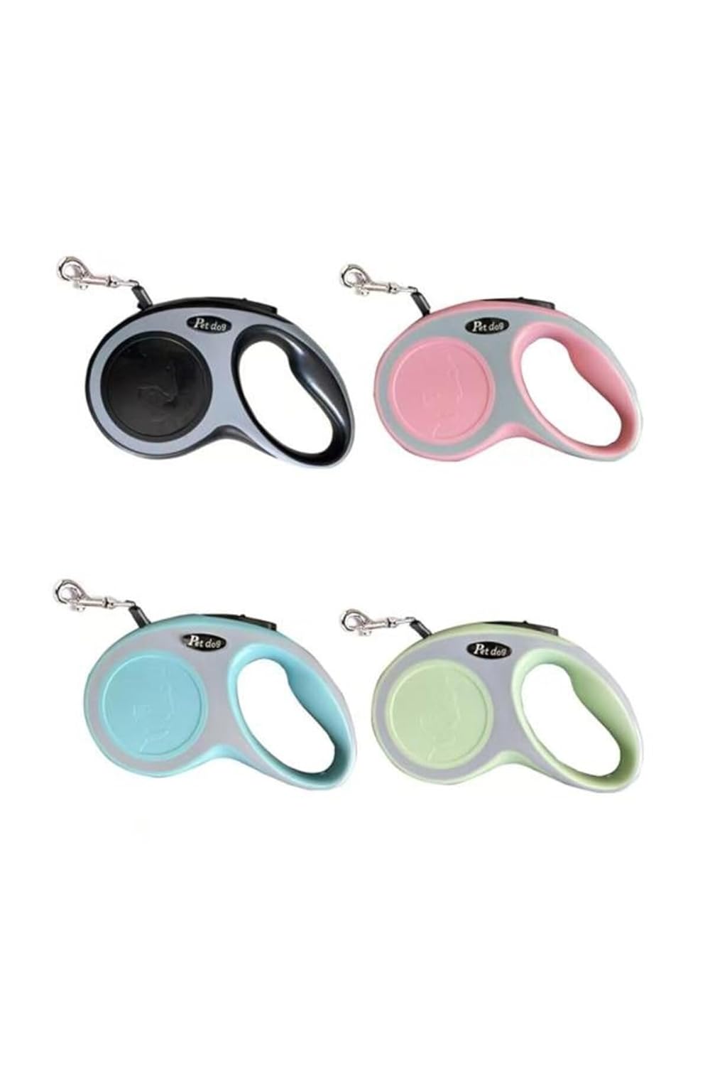 Glipet Pet Do9 Otomatik Köpek Gezdirme Tasması 5 M 20 Kg Siyah