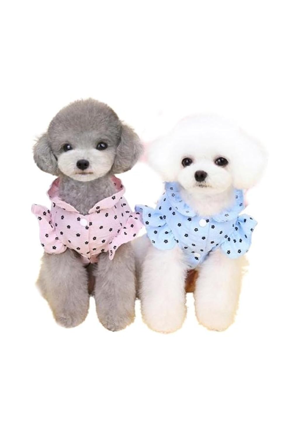 Glipet Pileli Puantajlı Köpek Elbisesi Pembe S