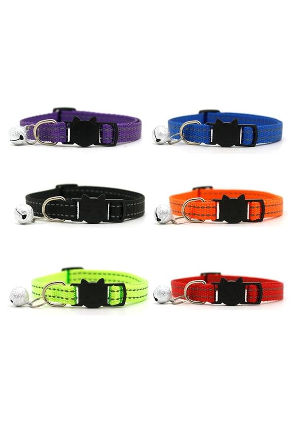 Glipet Tavşan Desenli Dokuma Kedi Boyun Tasması 19x1 Cm Sarı