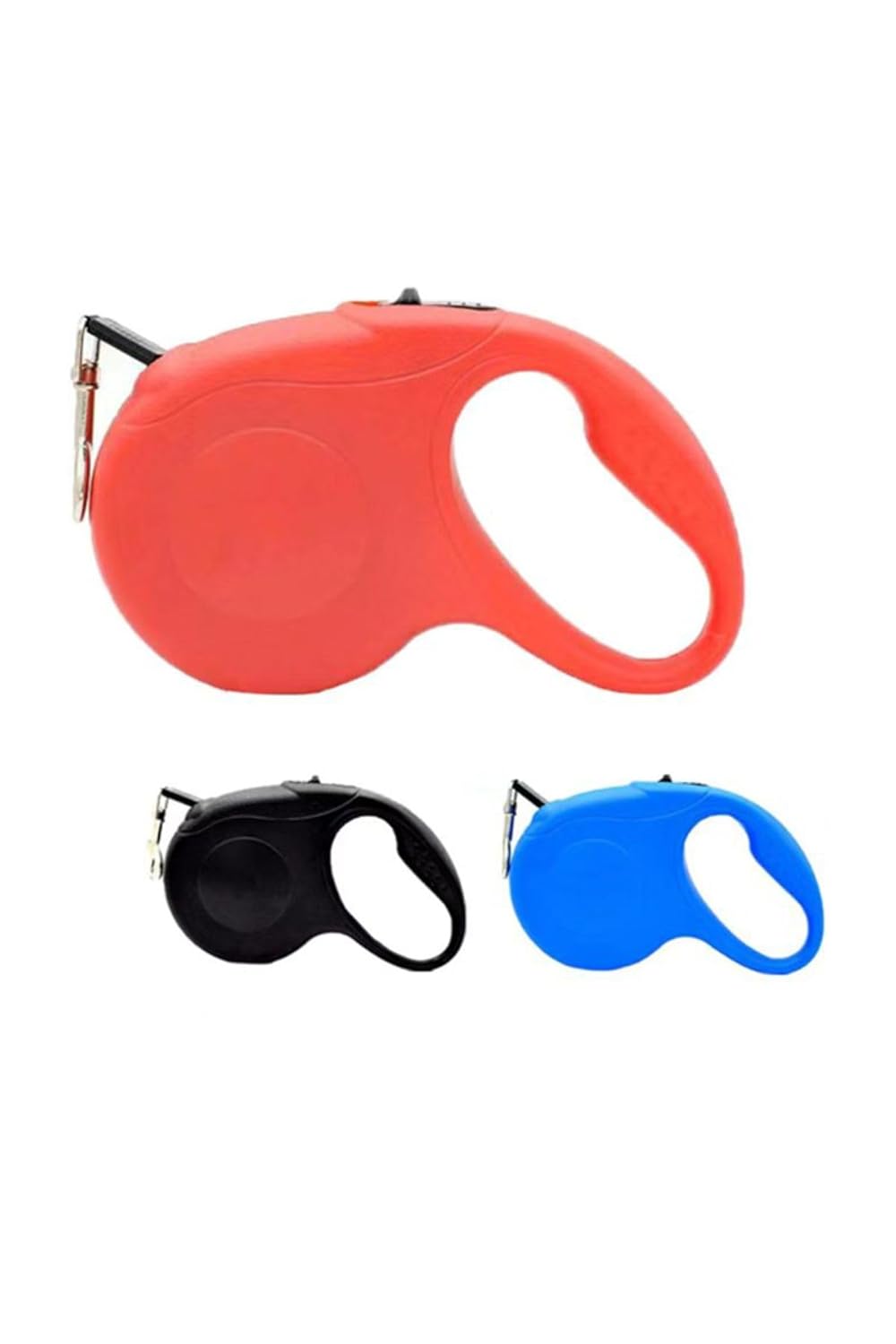 Glipet Single Otomatik Köpek Gezdirme Tasması 5 Metre 15 Kg Siyah