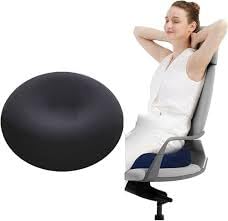 Ortopedik Oturma Simidi Koltuk Minderi Kuyruk Sokumu Yastığı Yuvarlak
