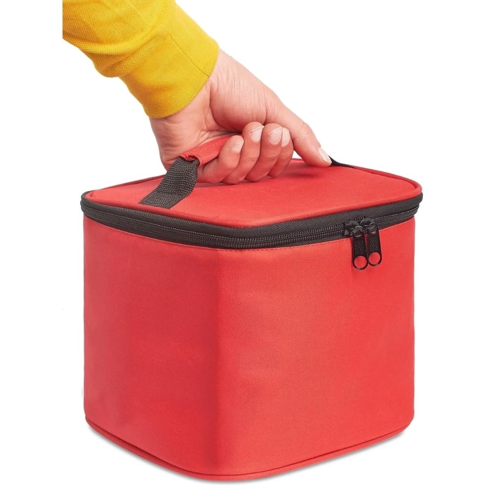 Wiforte Soğuk ve Sıcak Soğutuculu Meşrubat Taşıma Çantası - İçecek Taşıma, Soğuk-Sıcak Yalıtım Özellikli, Pratik ve Dayanıklı Çanta