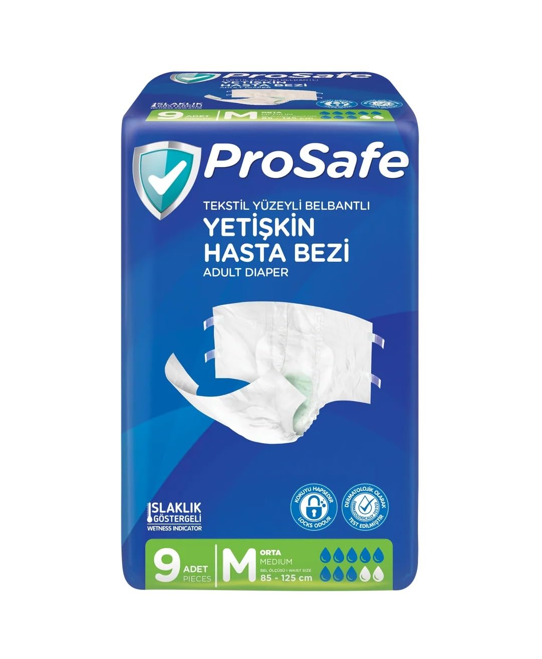 Canbebe Prosafe AIO TBS Medium N1 9x6 Orta Boy Hasta Bezi