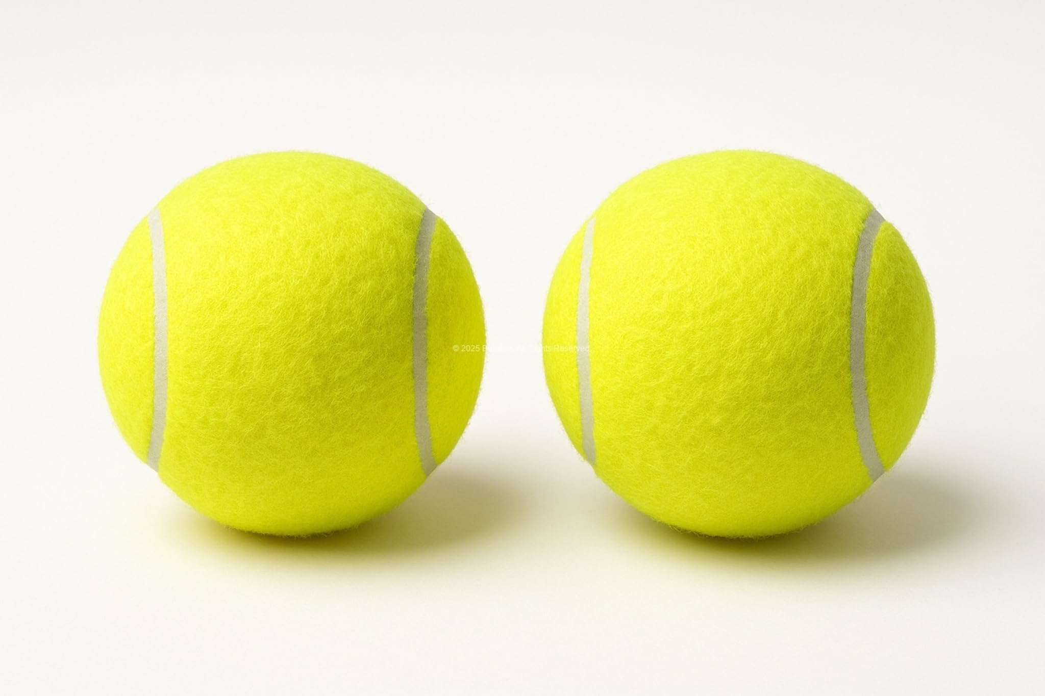 Busstier 2'li Köpek Oyun Topu 7.5 cm Orta Boy Premium Kalite Tenis Topu, Eğitim ve Oyun Amaçlı, Dayanıklı Evcil Hayvan Oyuncağı, Diş Dostu Tasarım