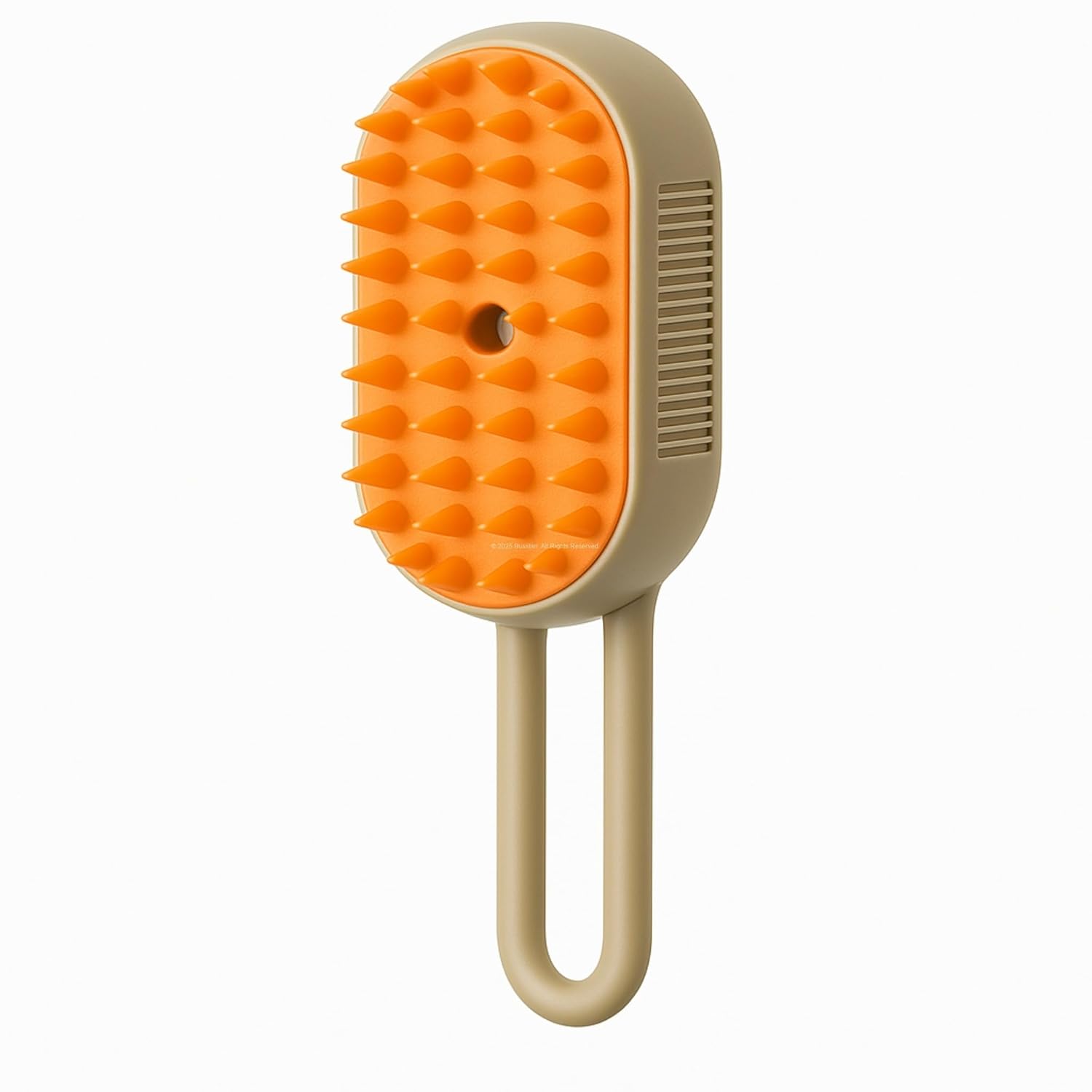 Busstier Buharlı Kedi Fırçası – 3'ü 1 Arada Tüy Temizleyici, Masaj ve Tırmık – USB Şarjlı, Su Hazneli, Kısa ve Uzun Tüylü Kediler için Uygun