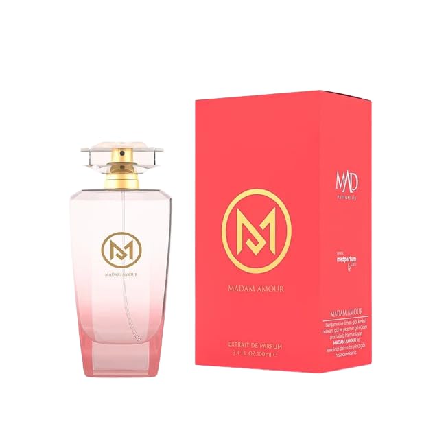 Madam Amour Extrait de Parfum 100 ml Kadın Parfüm – Limon, Yasemin ve Vanilya ile Çiçeksi, Tatlı ve Ferah