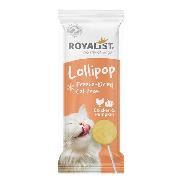 Royalist Lollipop Tavuklu ve Bal Kabaklı Kedi Ödülü 1,4gr