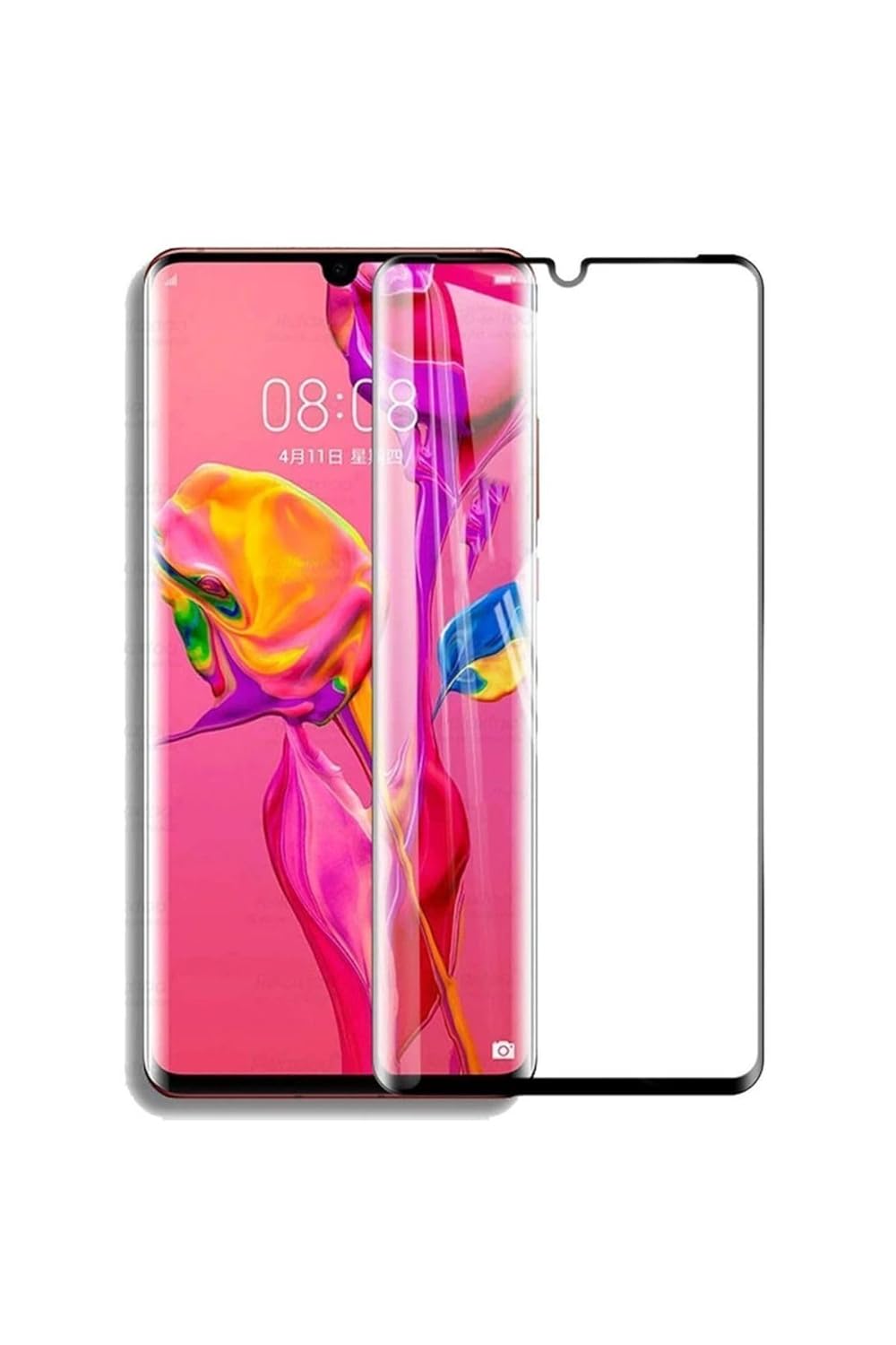CONSTRAIN Xiaomi Mi Note 10 Lite İle Uyumlu Tam Kapatan Şeffaf Esnek Seramik Kırılmaz Nano Cam Ekran Koruyucu