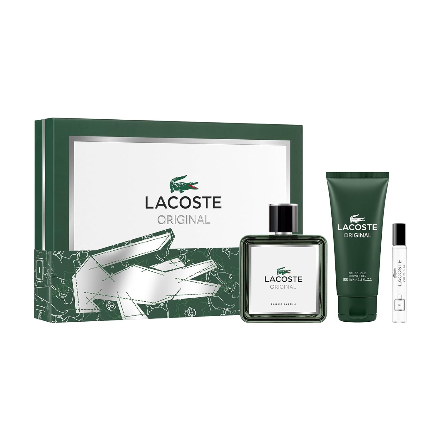 Lacoste Original 100 ml Edp ve 7,5 ml ve Sg100 ml Set Parfüm
