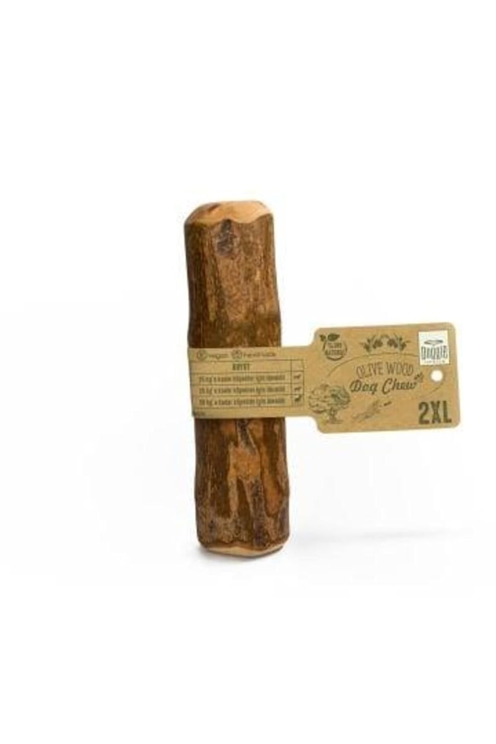 Doggie Doğal Zeytin Ağacı Köpek Çiğneme Oyuncağı Xxlarge Çok Renkli