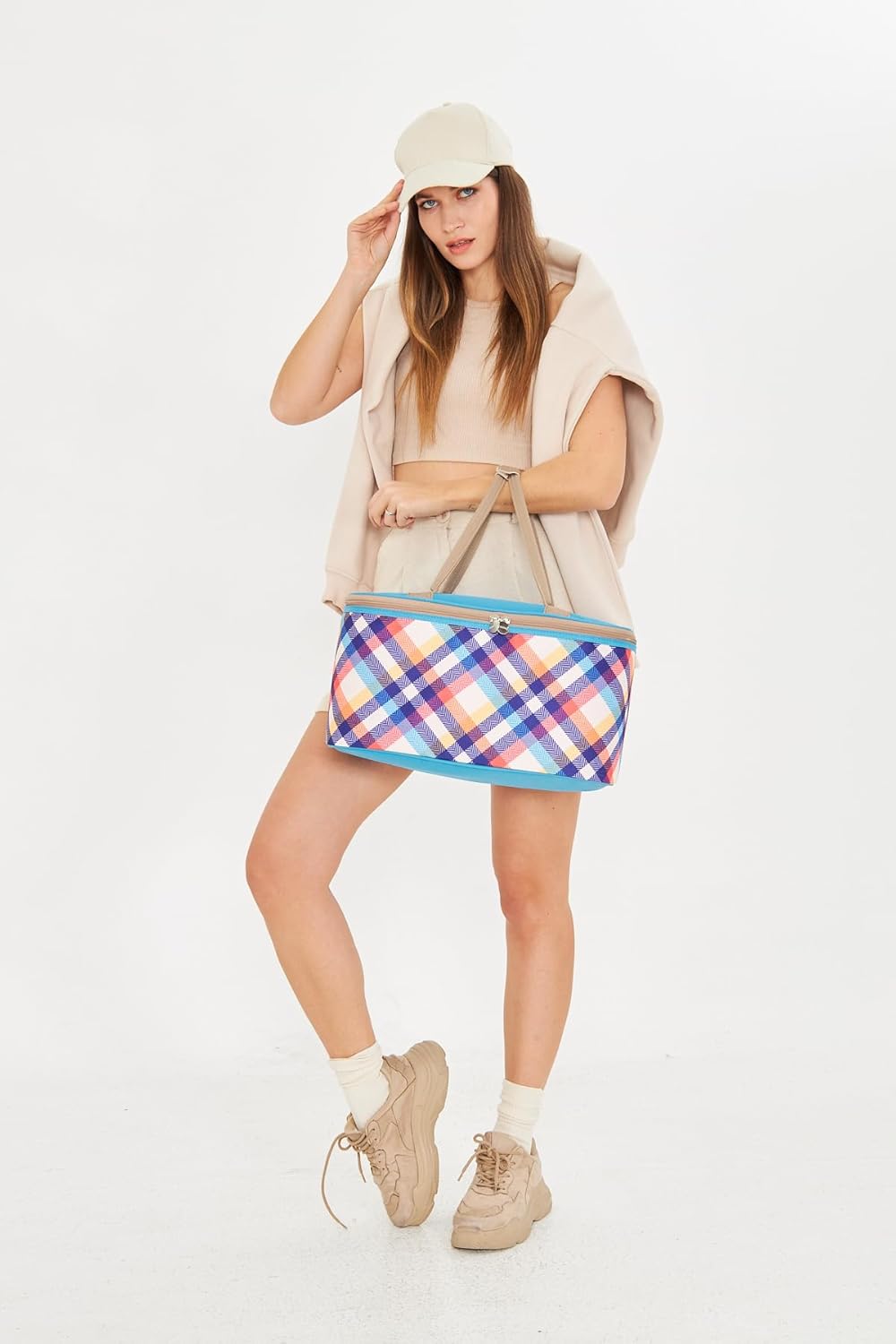 Superbag 22 Litre Piknik/kamp Çantası Sepeti. Termal Termos Çanta (SICAK-SOĞUK KORUMA SAĞLAR) Vera