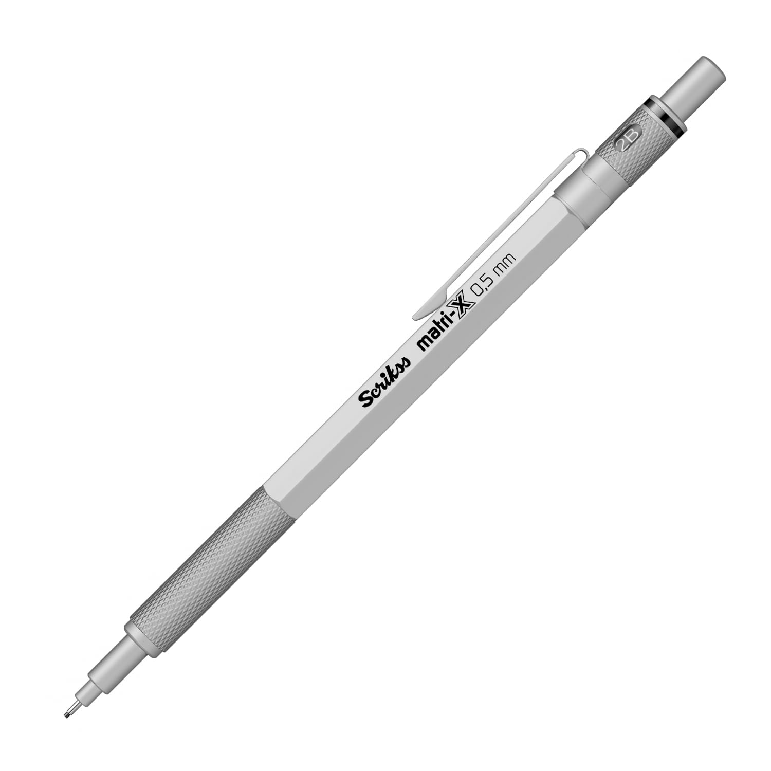 Scrikss Office Matri-X Versatil 0.5 Mm Açık Gri Şeffaf Amb.