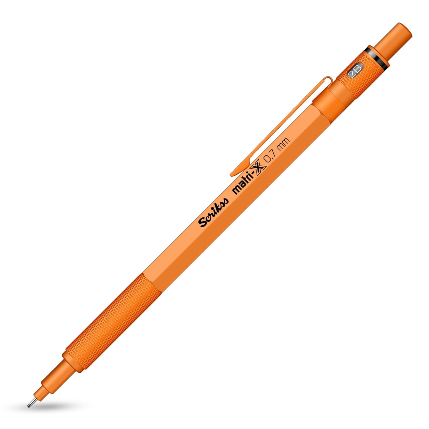 Scrikss Office Matri-X Versatil 0.7 Mm Turuncu Şeffaf Amb.