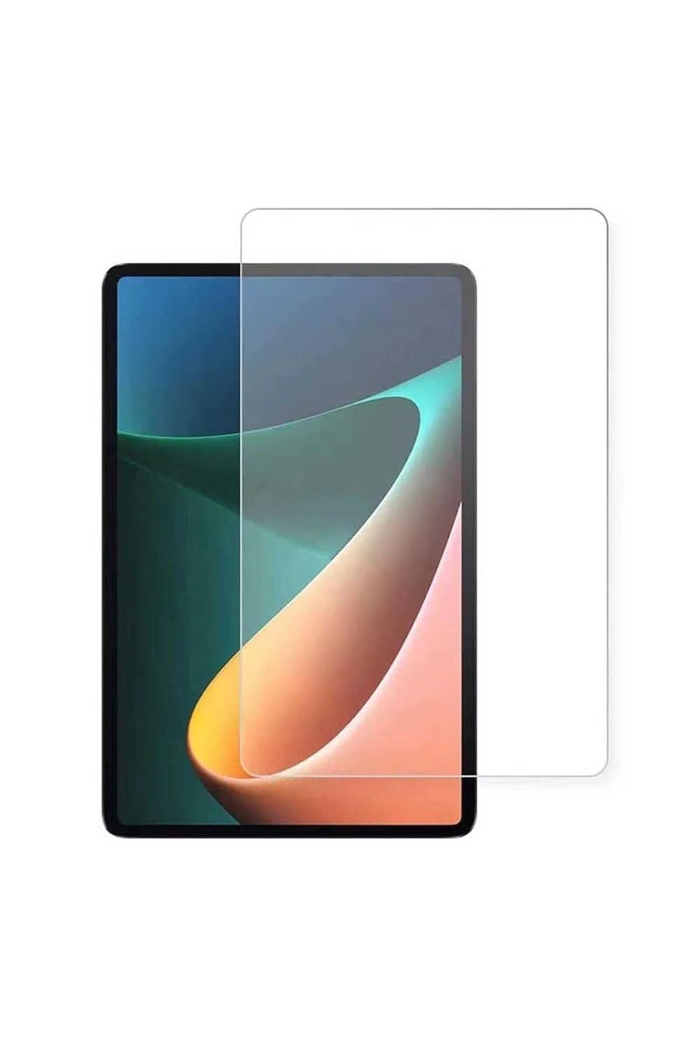 CONSTRAIN - Galaxy Tab A9 Plus Uyumlu Temperli Cam – Tam Kaplama Şeffaf Ekran Koruyucu - Renksiz