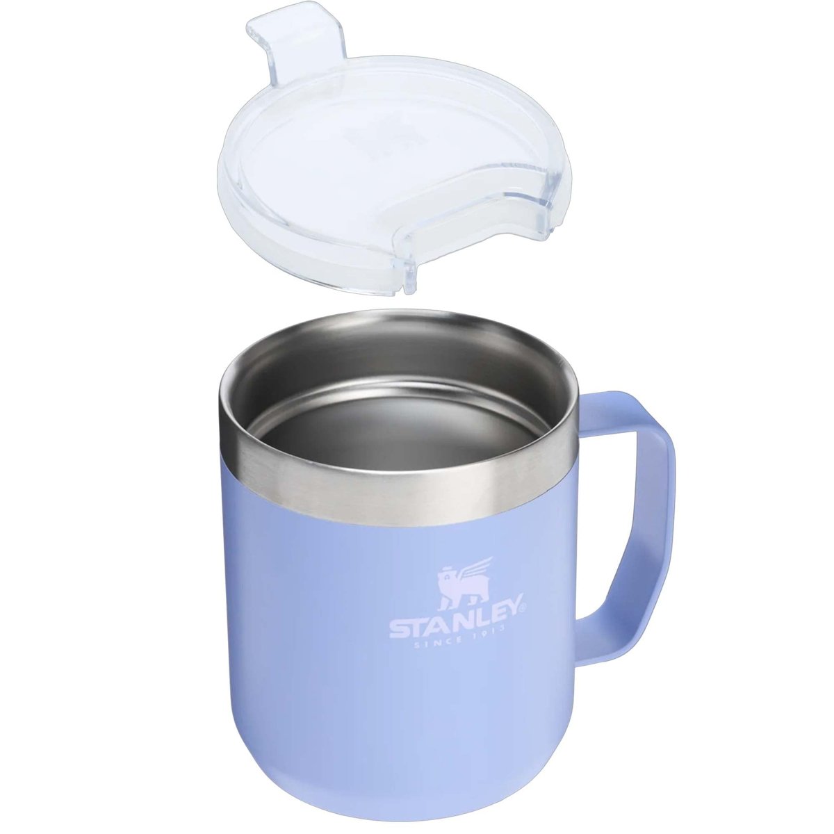 Stanley Classic Legendary Camp Mug Paslanmaz Çelik Termos Bardak, Ortanca (Hydrangea), 0.35 Litre