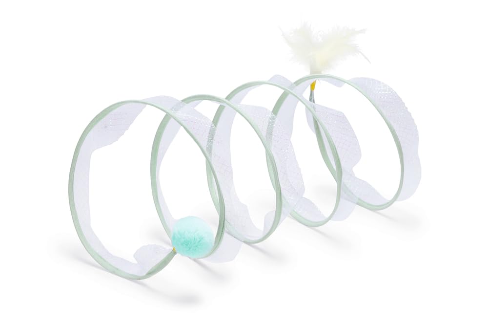 Beeztees Yavru Kedi Tüneli, Spiral Şeklinde, 60x25x25cm