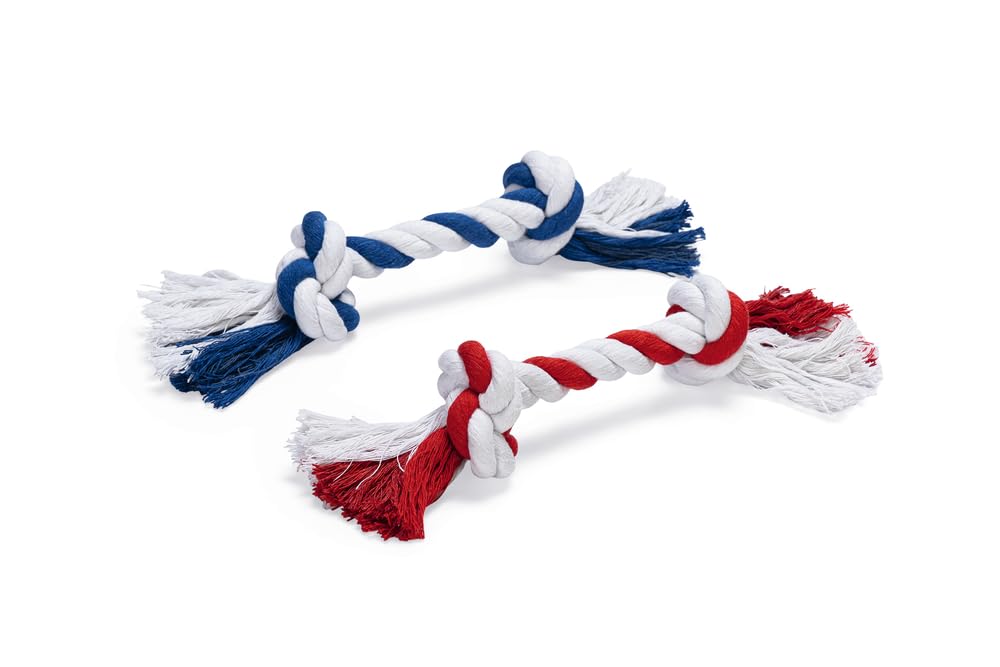 Beeztees Köpek Oyuncağı, Çift Düğümlü Diş İpi, 18x4x4cm, 125gr