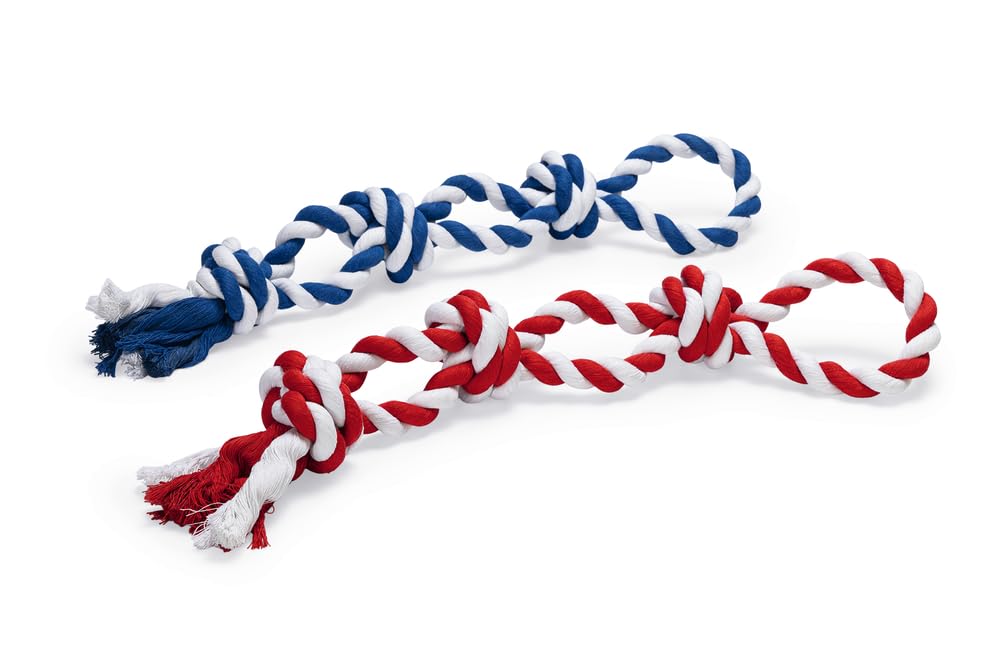 Beeztees Köpek Oyuncağı, Çift Düğümlü Diş İpi, 63x11x11cm, 600gr