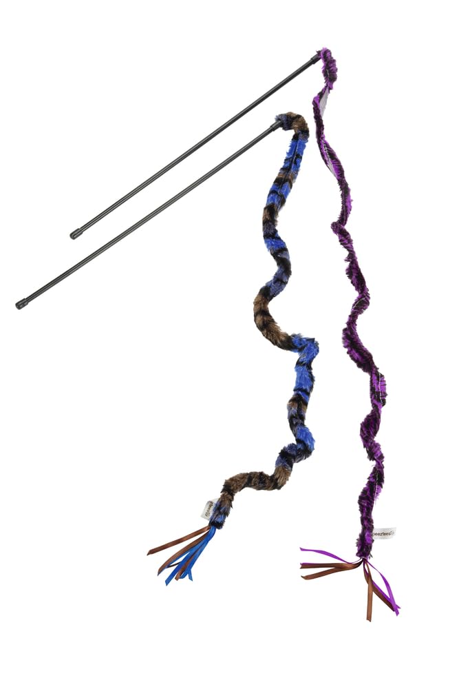 Beeztees Kedi Oltası, Komple Tüylü Peluş-80cm, Kurdeleler Uc, 50cm