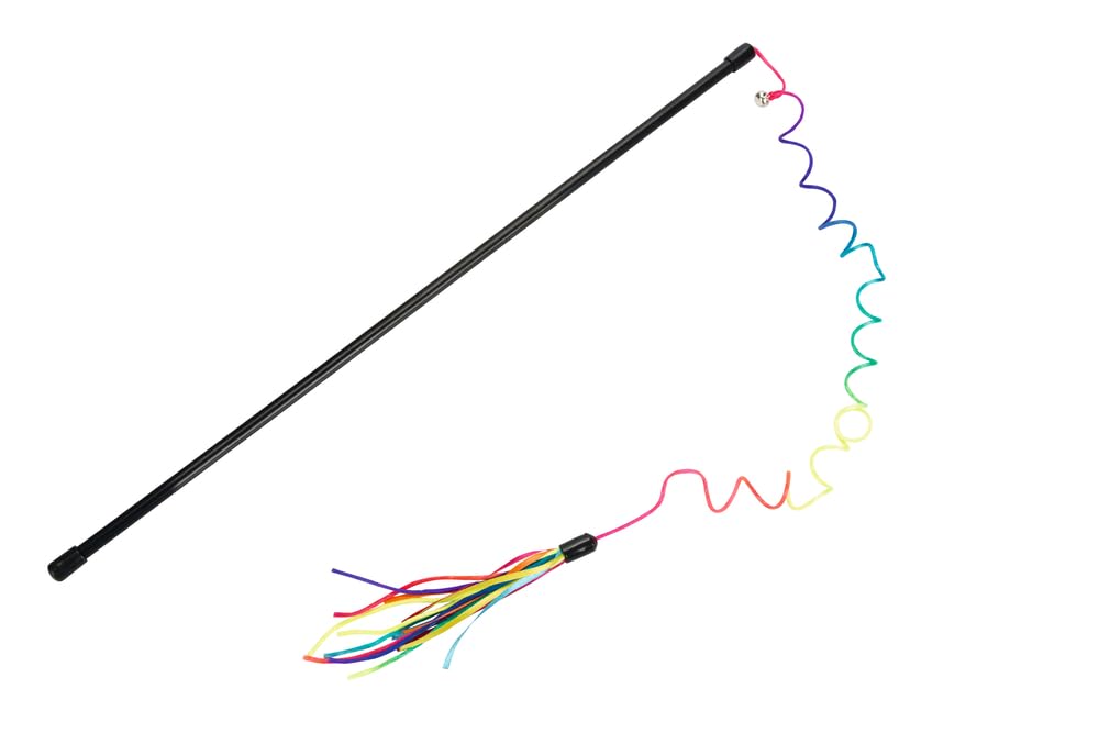 Beeztees Kedi Oltası, Zilli, İp-110cm, 50cm