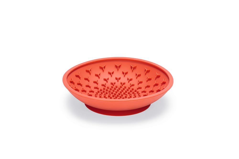 Beeztees Yavru Köpek Mama Yeme Oyuncağı, Silikon, Kırmızı, 19cm