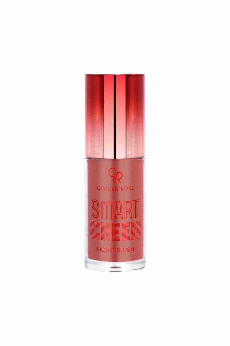 Golden Rose Smart Cheek Liquid Blusher No: 109 Işıltılı Gül Kurusu - Cam Cilt Görünümü Veren Likit Allık