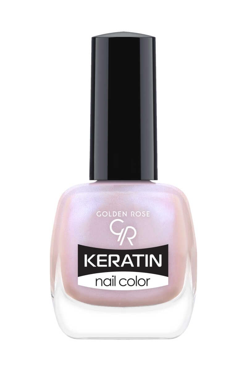 Golden Rose Keratin Nail Color No: 124 - Keratin İçerikli Güçlendirici Parlak Oje