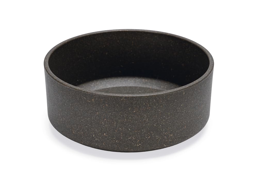 Beeztees DBL Köpek Mama Su Kabı, Bambu, Antrasit, 17cm, 800ml