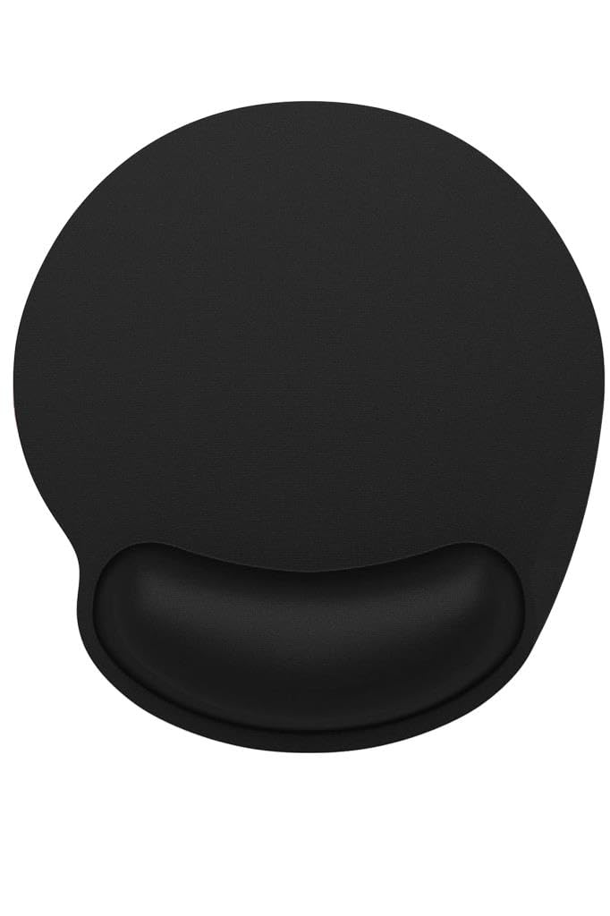 Lord Mountain Bilek Destekli Mousepad – Ergonomik Tasarım, Ofis ve Oyun için Siyah