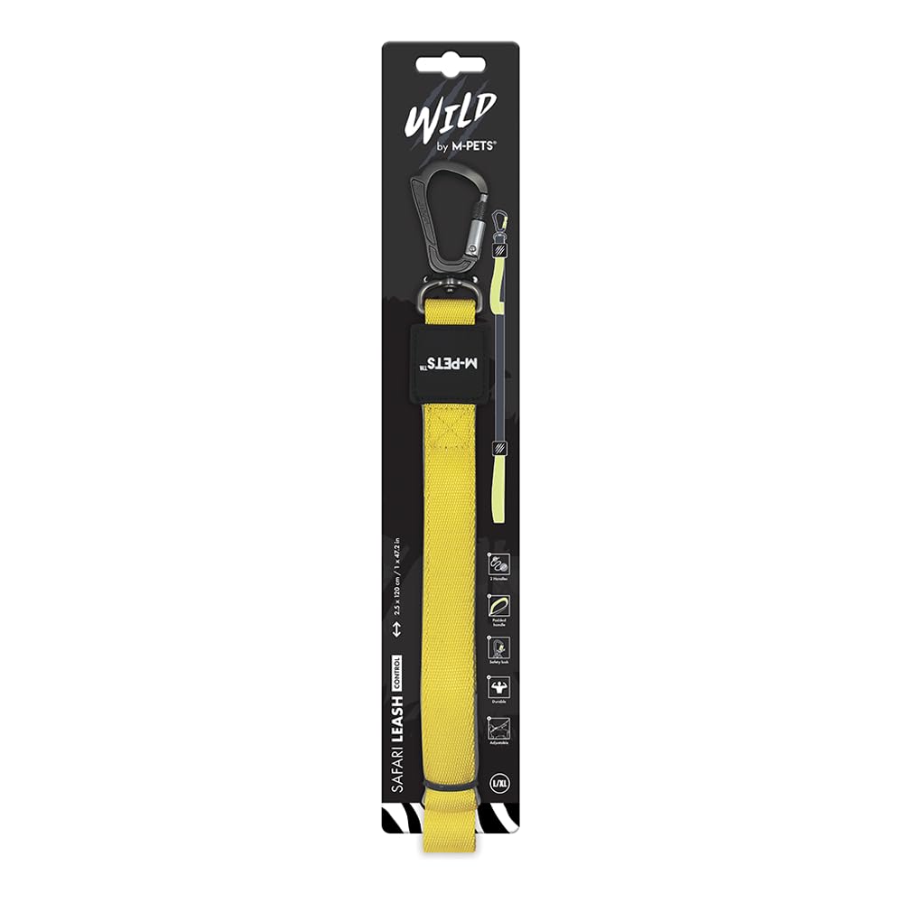 M-PETS WILD SAFARI LEASH REGULAR (L-XL)