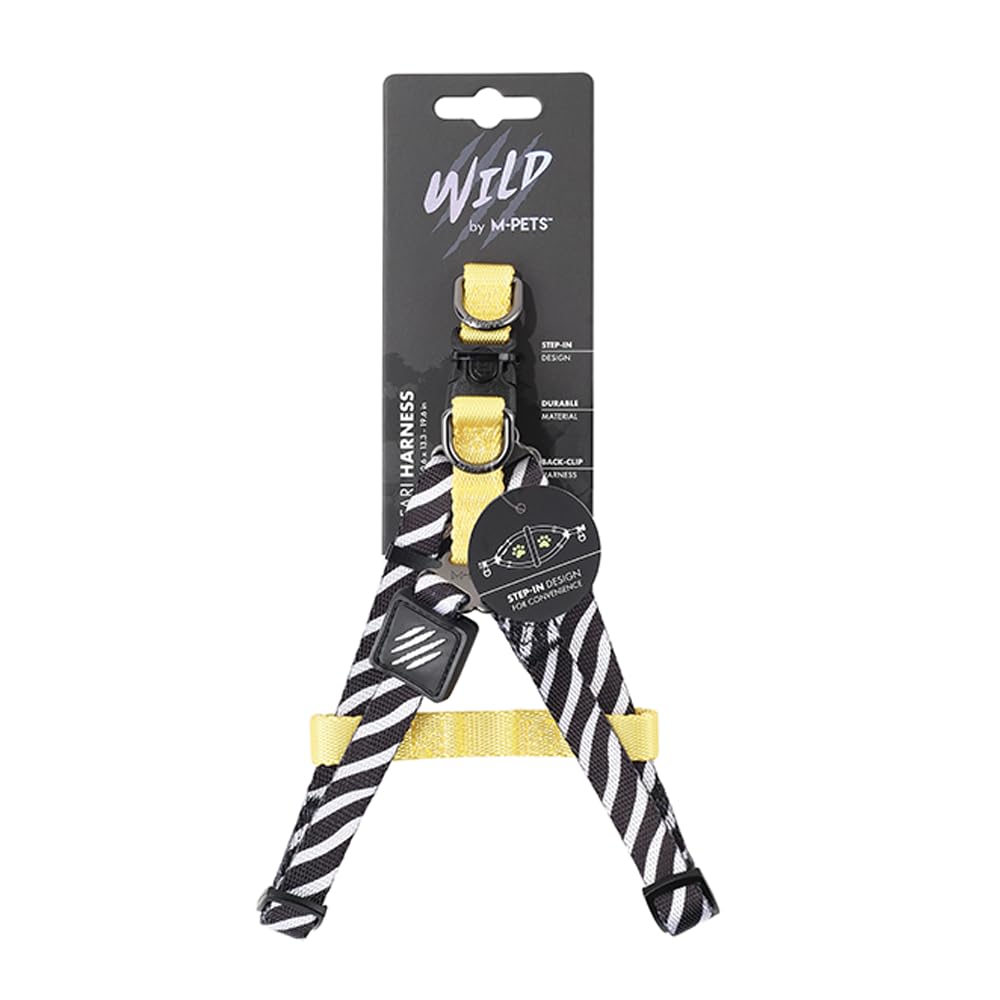 M-PETS WILD SAFARI HARNESS (S)