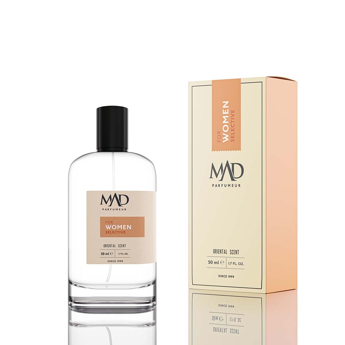 Mad C108 Selective Eau de Parfum (EDP) 50 ml Erkek– Biber, Lavanta ve Tonka Fasulyesi ile Baharatlı ve Sıcak Oryantal Erkek Kokusu-5M C.108