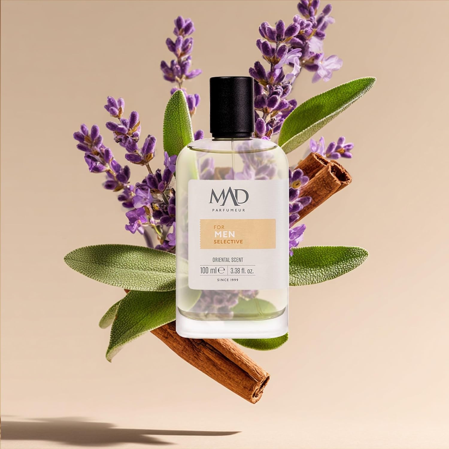Mad A115 Selective Eau de Parfum (EDP) 100 ml Erkek Parfümü-Baharatlı ve Oryantal Koku | Tarçın, Tonka Fasulyesi, Amber ve Vanilya ile Kalıcı Maskülen Etki