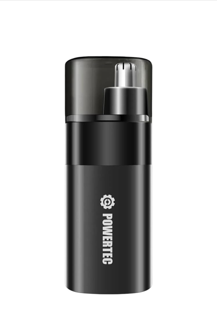 Powertec TR-504 Profesyonel Şarjlı Burun & Kulak Kılı Tıraş Makinesi (9600 RPM)