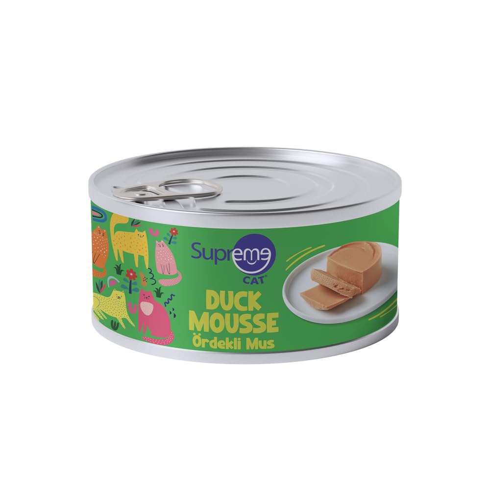 Supreme Cat Ördekli Püre 85gr 24'lü Islak Mama