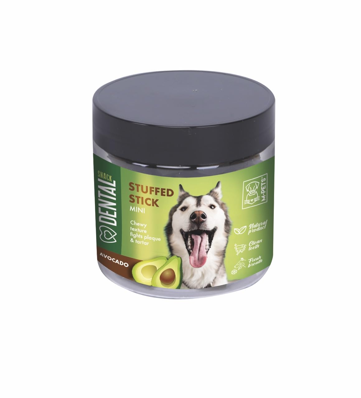 M-Pets Dental Snack Avocado Stuffed Stick Mini Ödül 100 gr