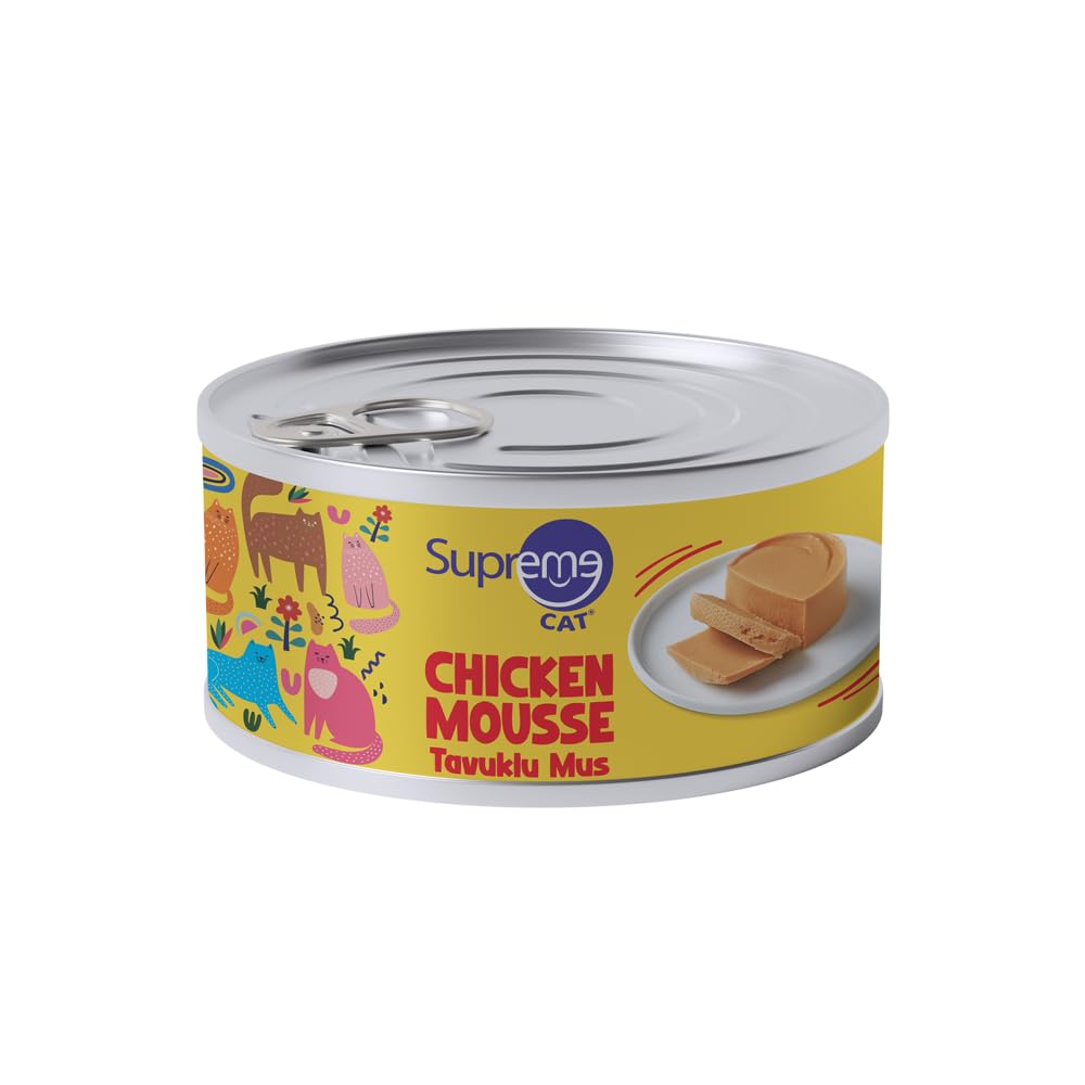 Supreme Cat Tavuklu Püre 85gr 24'lü Islak Mama