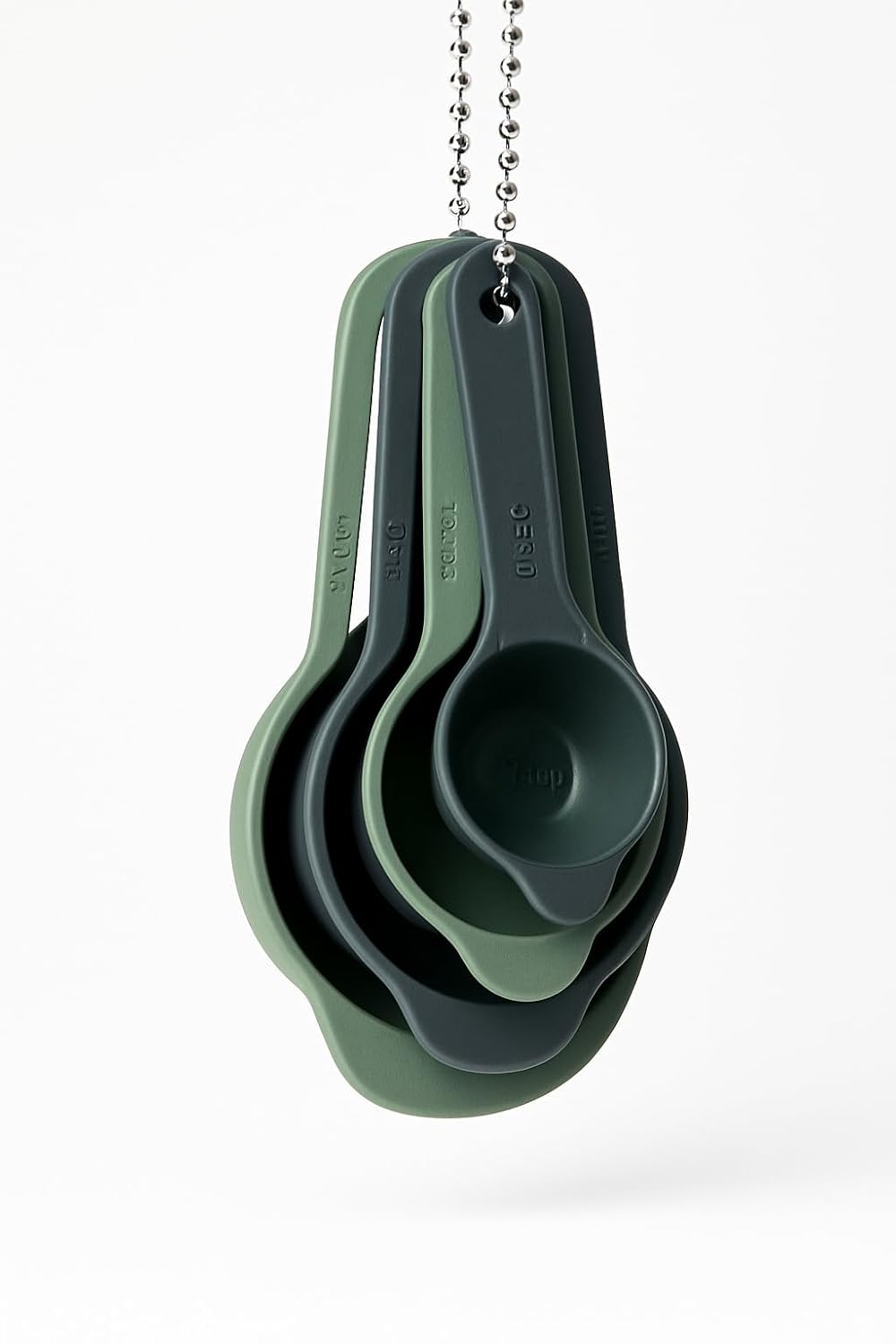 Vios Store Çoklu Ölçü Kaşığı (yeşil- siyah)