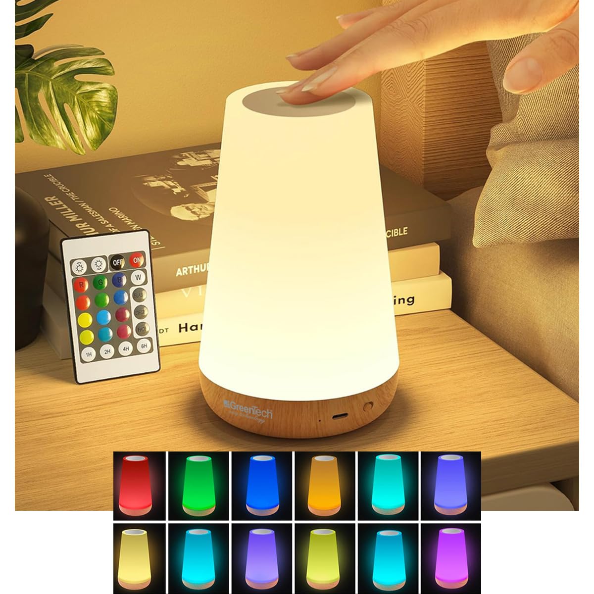 Greentech Masaüstü Şarjlı LED Aydınlatma Gece Lambası/GT-CL11