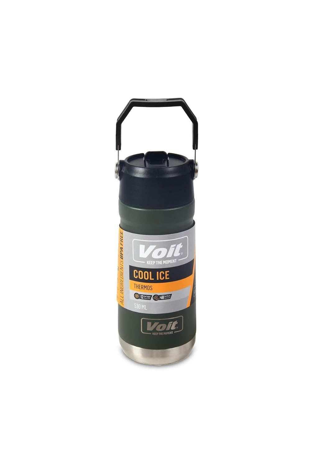 Voit Cool Ice Termos 530 ml, Yeşil