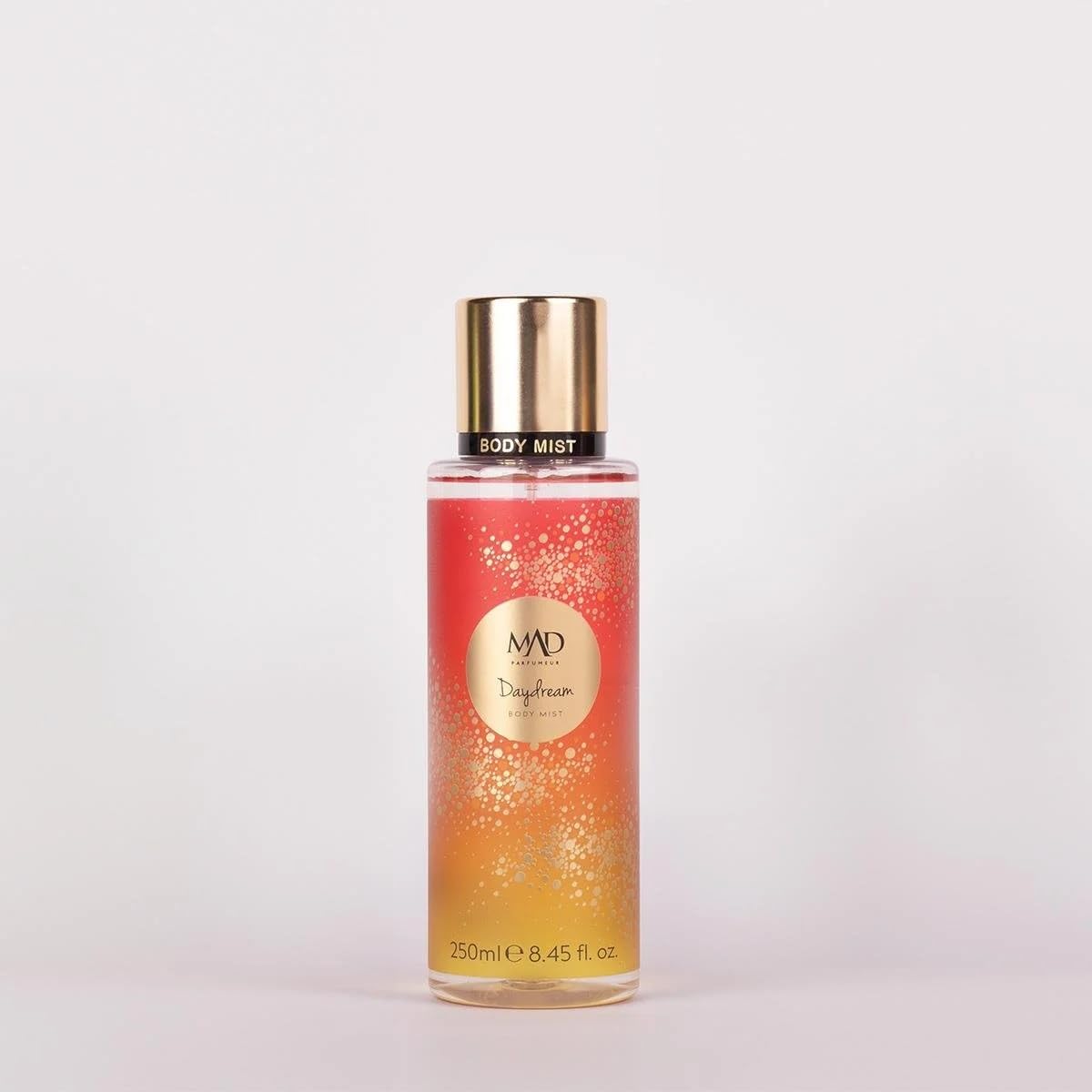 Mad Daydream Body Mist 250 ml – Limon, Hindistan Cevizi ve Vanilya ile Meyvemsi, Tropikal ve Çekici Kadın Vücut Spreyi