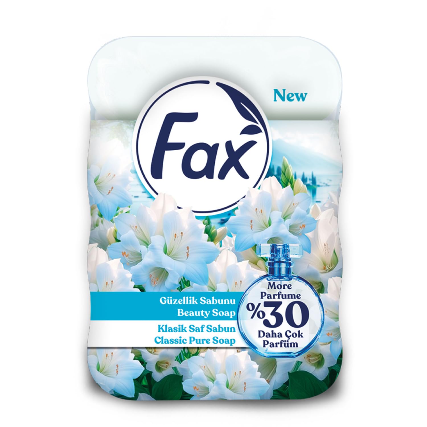 Fax Saf Sabun Beyaz Sabun 70gx4