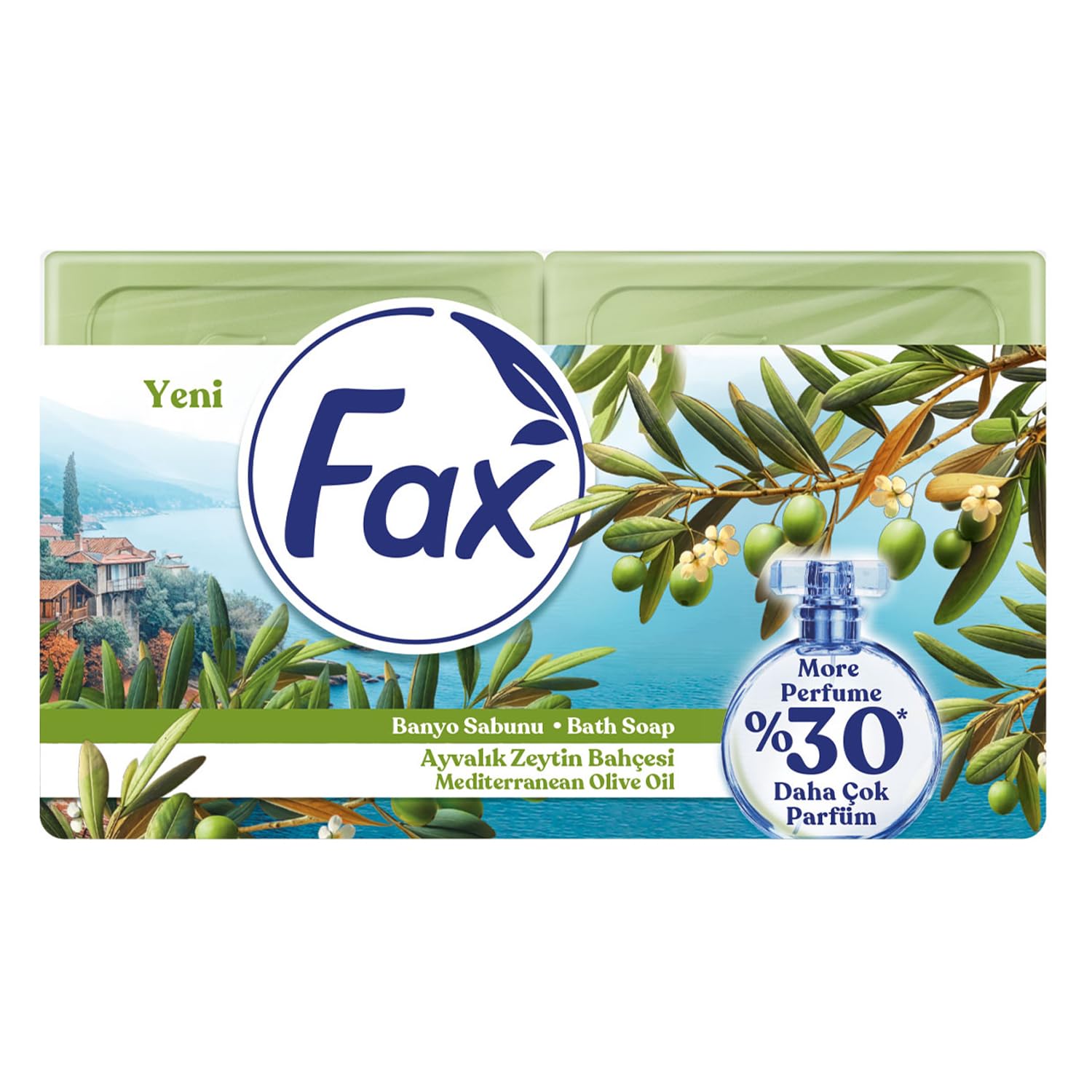 Fax Ayvalık Zeytinyağı Kalıp Sabun 150gx4