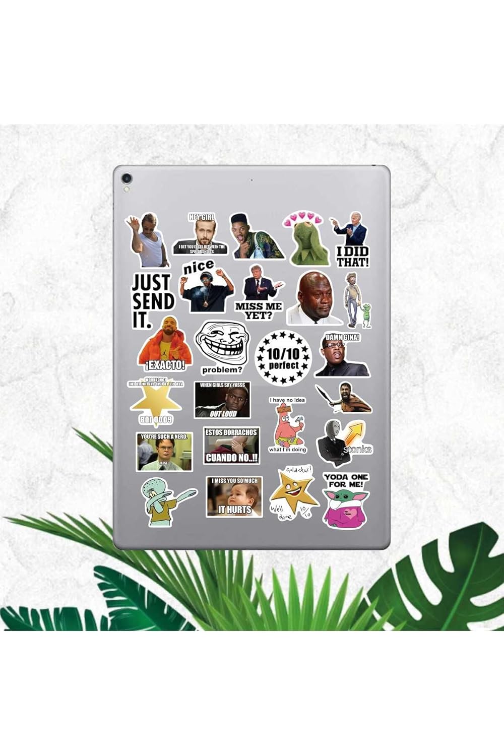 Ms Major Selection Komik Mem Çıkartma Seri 1 Macbook Notebook Tablet Telefon Ajanda Laptop Defter Sticker Seti