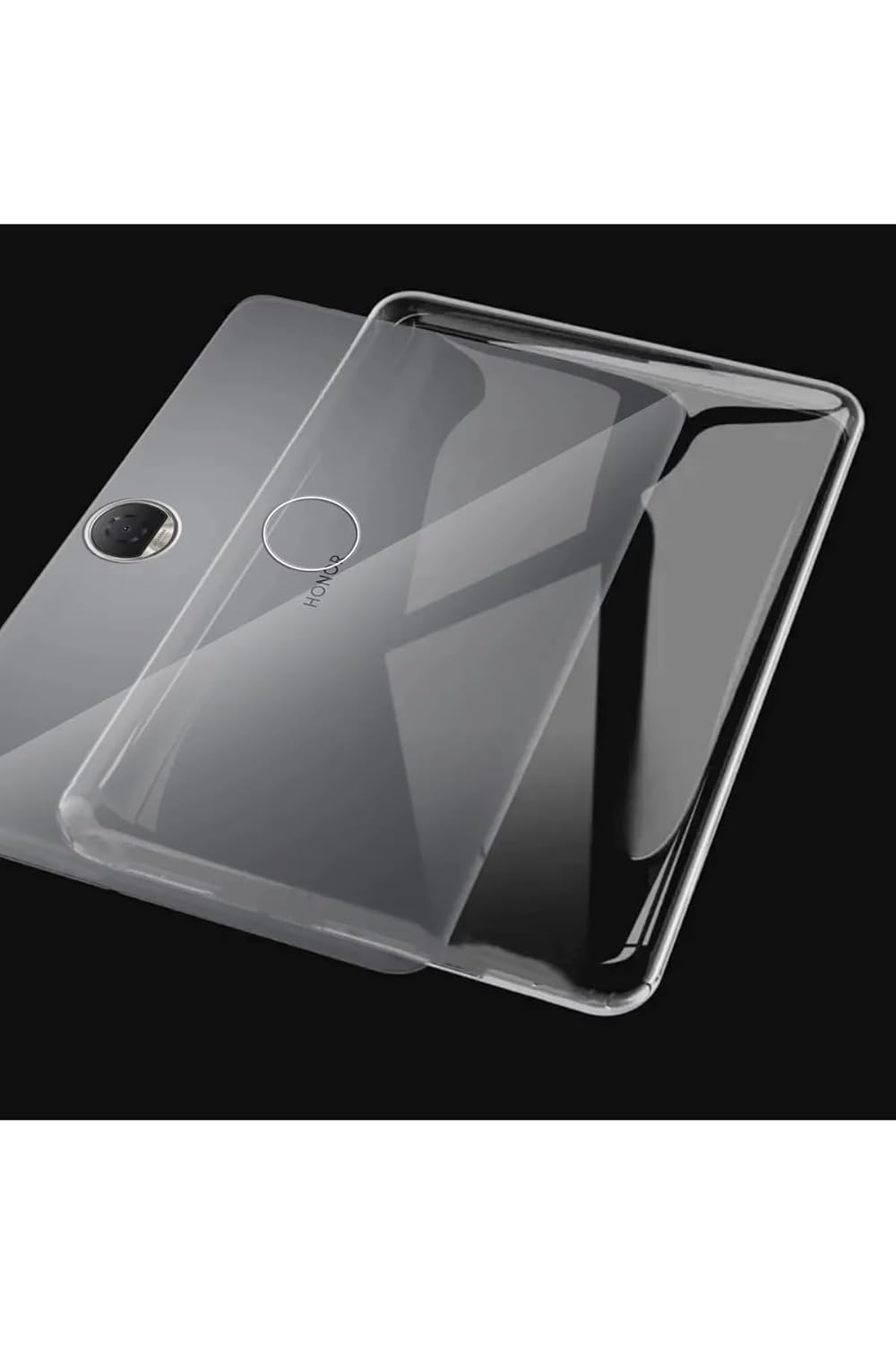 TahTicMer Honor Pad 9 ile Uyumlu Kılıf Transparan Ultra Ince Silikon 0,2 Mm Arka Koruma 12.1 Inç