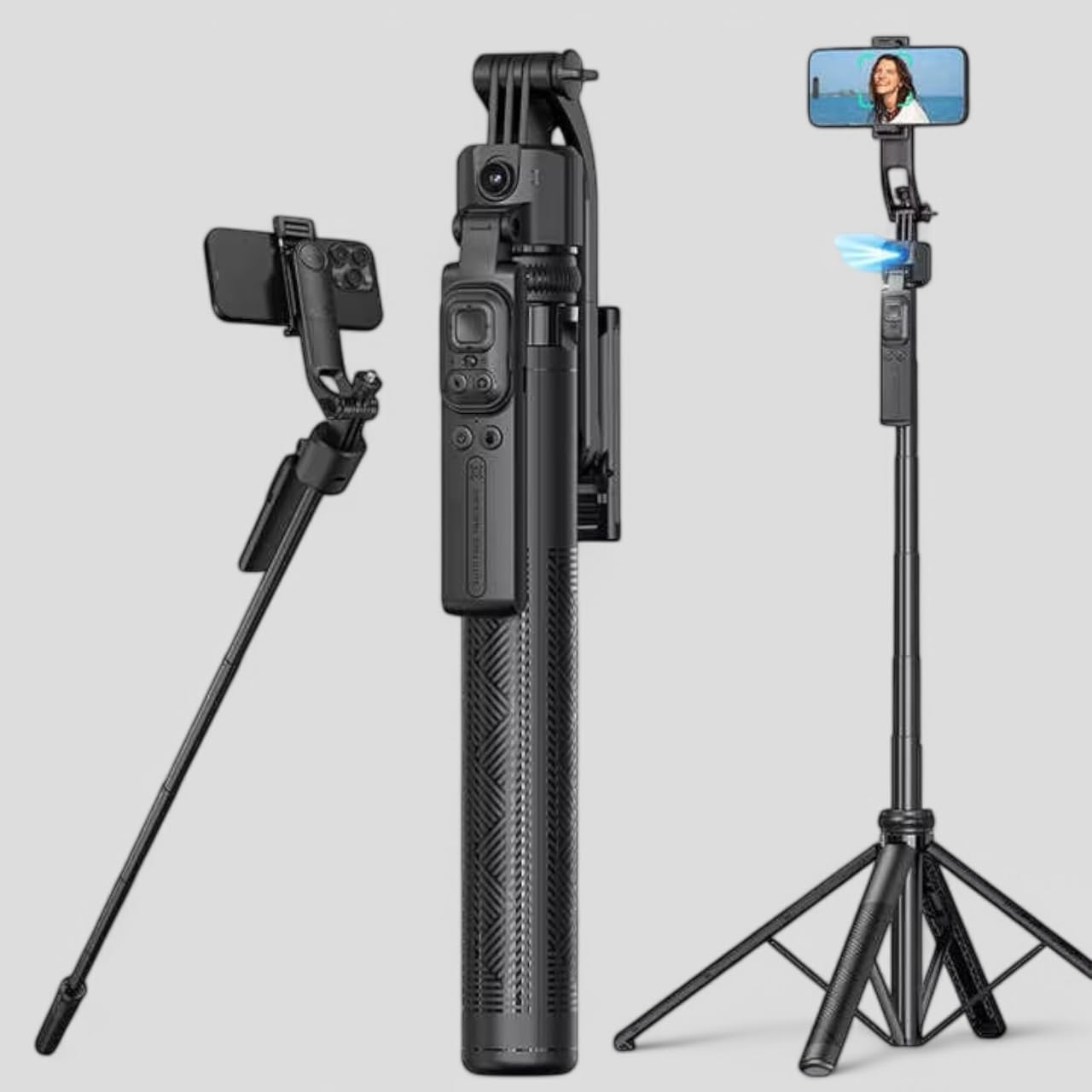 Yapay Zeka Destekli Hareketli Tripod Çubuğu Gimbal Akıllı Takip Özellikli