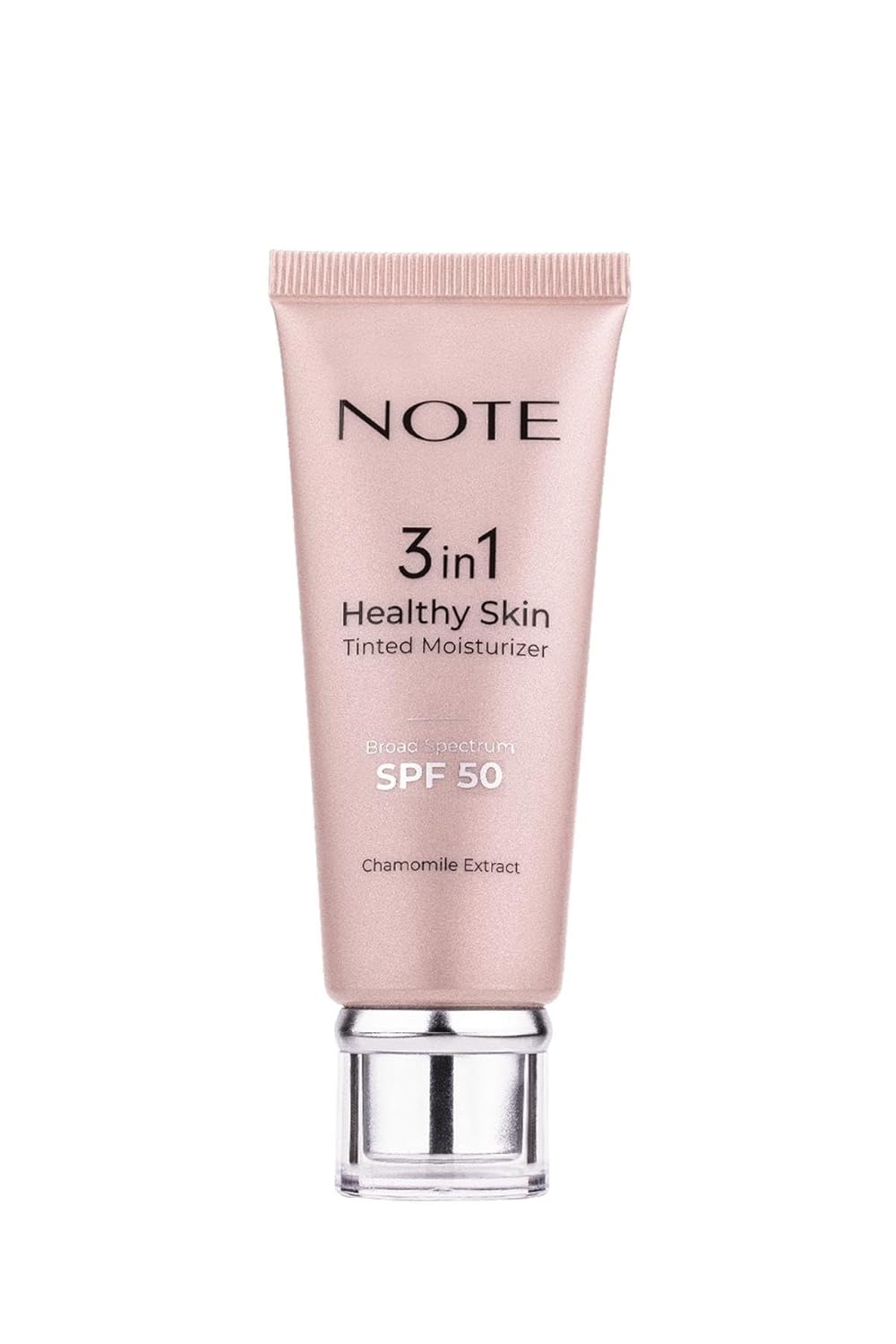 Note 3 in 1 Healthy Skin Light Tinted Moisturizer 50 SPF Renk Ton Eşitleyici Aydınlatıcı Krem, 00 Açık Ton