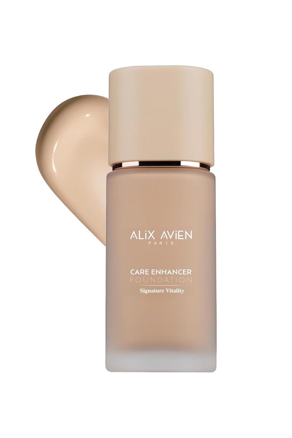 Alix Avien Kırışıklık Karşıtı Nemlendirici SPF30 Parlak Bitişli Fondöten Care Enhancer 804 Pale Ivory