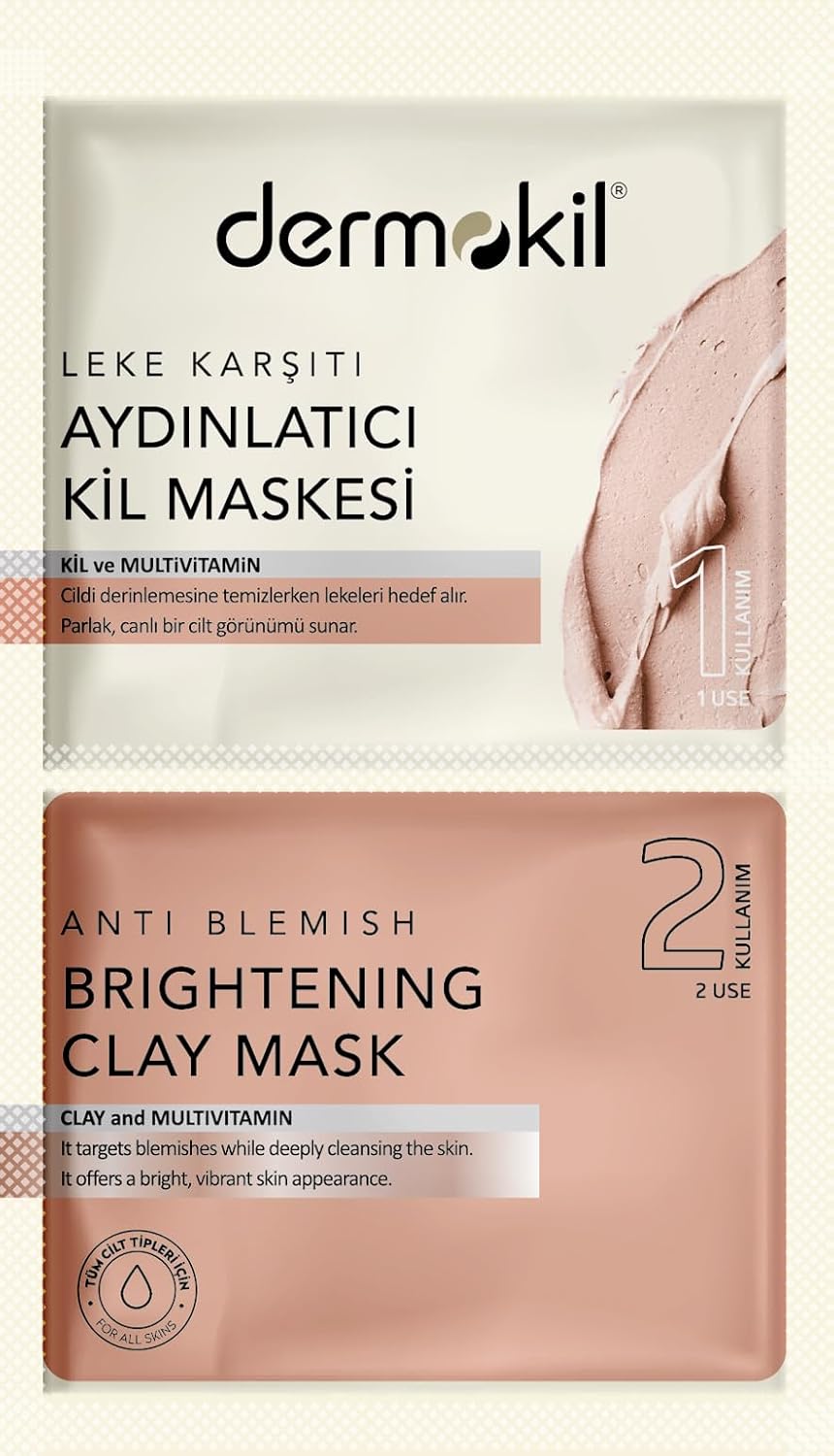 Dermokil Leke Karşıtı Aydınlatıcı Maske 2x 7.5 ml